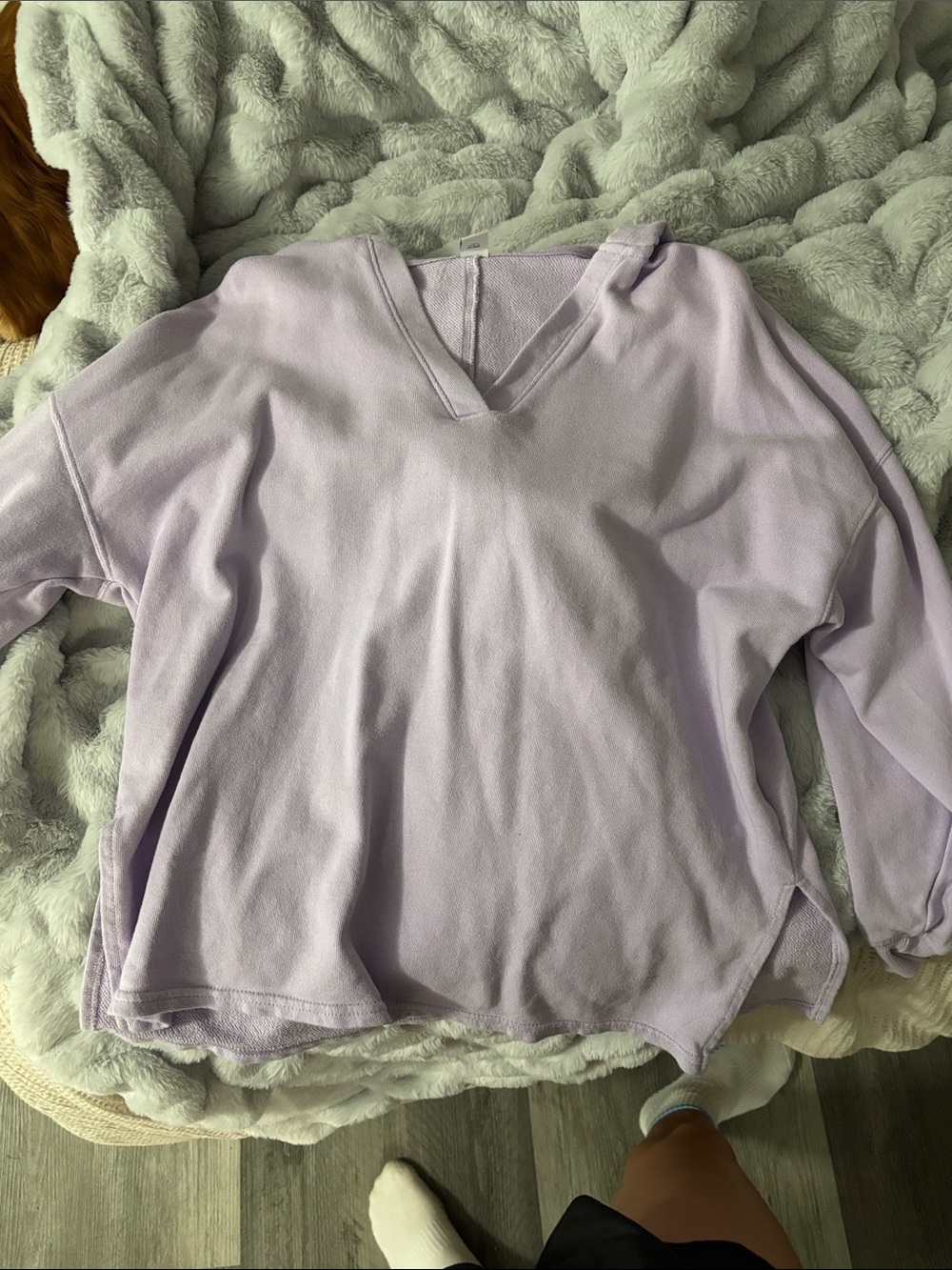 Purple old navy pull over